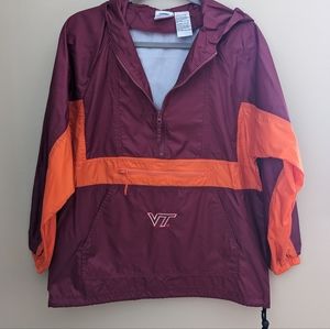 Genuine Virginia Tech Color block Windbreaker